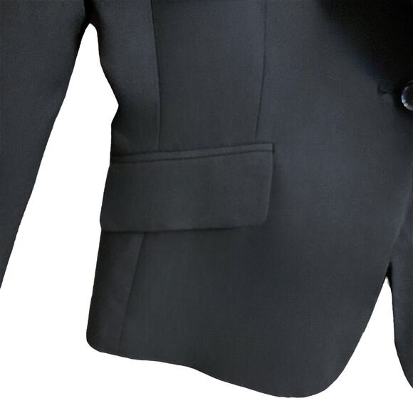 Tahari ASL Exclusively for Bloomingdale’s Black Notched Collar Size 2 Blazer - Picture 4 of 9